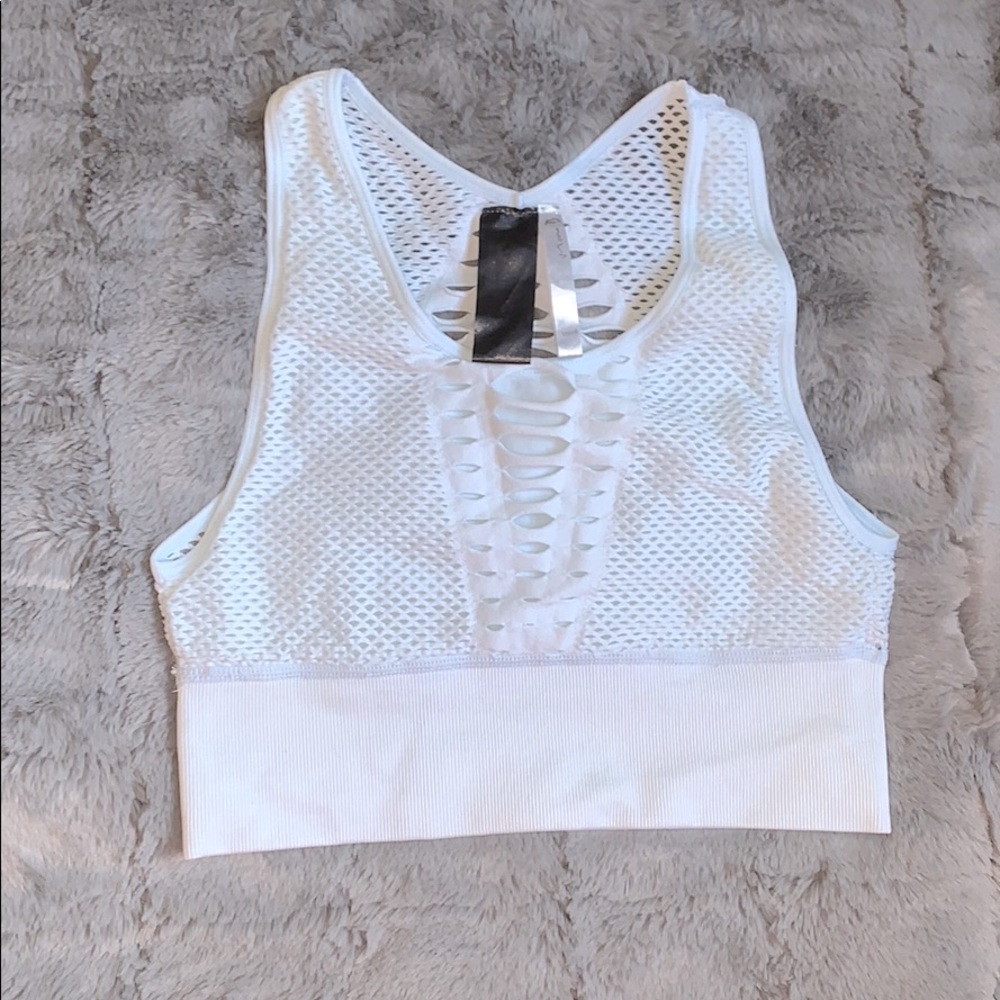 Pale Blue Mono B Workout Bra!!!